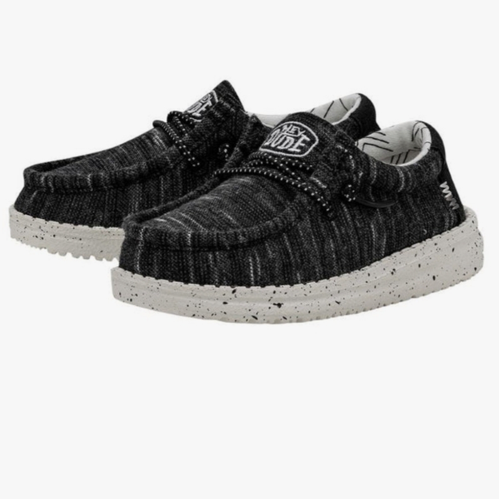 Hey dude kids Wally stretch shoes